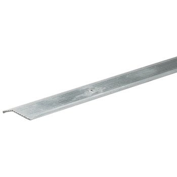 Frost King H591FS/6 Carpet Bar, 6 ft L, 1-3/8 in W, Fluted Surface, Aluminum, Silver, Satin