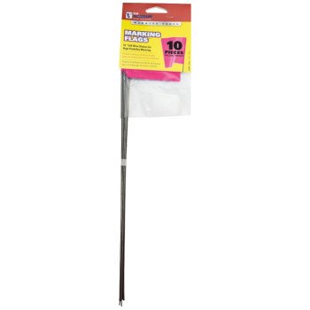 CH Hanson 15066 Stake Flag, 15 in L, Pink, PVC