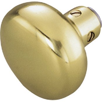 ProSource 7296601-3L Door Knob Set, Brass