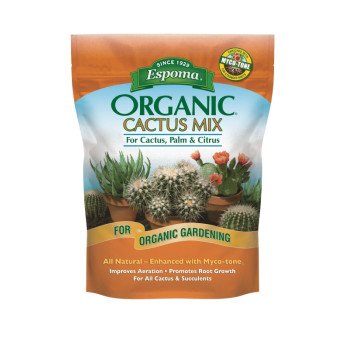 Espoma CA4 Organic Cactus Mix Potting Soil Mix, 4 qt, Bag