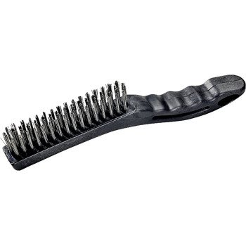 ProSource SJ3134 Wire Brush, Metallic Bristle, 3/4 in W Brush, 9-3/4 in OAL