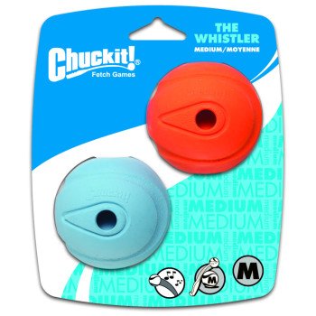 Chuckit! 20220 Dog Toy, M, Natural Rubber, Blue/Orange