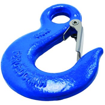 National Hardware 3247BC Series N830-317 Eye Slip Hook, 3/8 in, 5400 lb Working Load, Steel, Blue