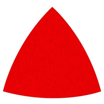 Diablo DCT334220H10G Triangular Sanding Sheet, 3-3/4 in W, 3-3/4 in L, 220 Grit, Ultra Fine, Ceramic Grain Abrasive