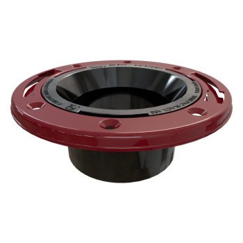 Oatey 43512 Closet Flange, 3, 4 in Connection, ABS, For: 3 in, 4 in Pipes