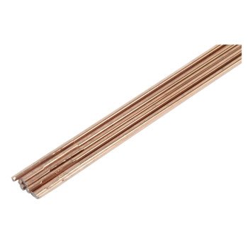 Forney 42327 Welding Rod, 1/8 in Dia, 18 in L, Mild Steel