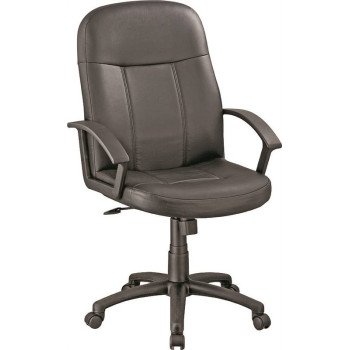 Simple Spaces CYE43 Adjustable Office Chair, 25.2 in W, 26.5 in D, 40.25 to 44 in H, Polypropylene Frame