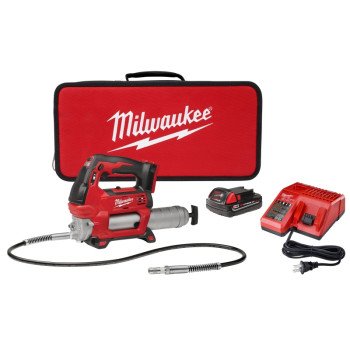 Milwaukee M18 2646-21CT Grease Gun Kit, 10000 psi Pressure