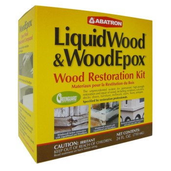 Abatron WRK6OR Wood Restoration Kit, 24 oz, Box