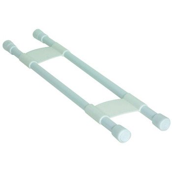 Camco USA 44073 Refrigerator Bar, Plastic, White, 16 to 28 in L