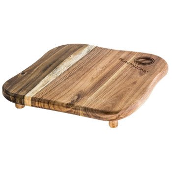 Blackstone 1755 Cutting Board, 11-1/2 in L, 12 in W, 2 in Thick, Wood, Brown