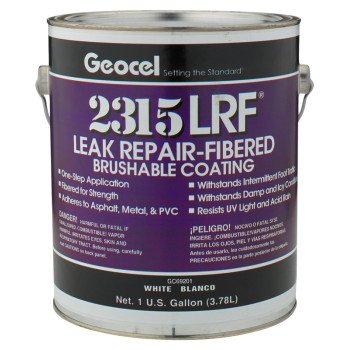 Geocel 25300 Brushable Coating, Clear, 1 gal Can, Liquid