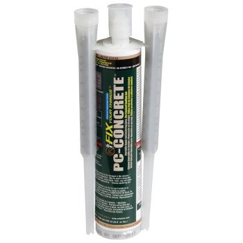 Protective Coating PC-Concrete 72561 Epoxy Adhesive, White, Paste, 250 mL, Cartridge