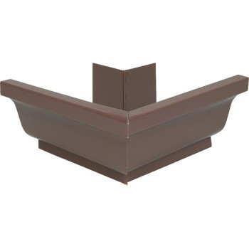 Amerimax 2520219 Gutter Miter, Aluminum, Brown