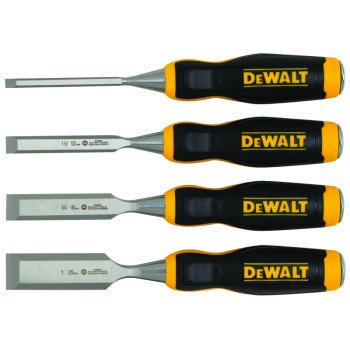 DWHT16063 WOOD CHISEL 4 PC SET