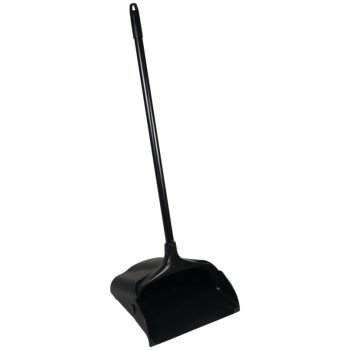 Rubbermaid 1887090 Dustpan, 12.8 in L, 11.3 in W, Black