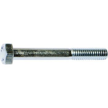 Midwest Fastener 00009 Bolt, 1/4-20 in Thread, 2 in OAL, 2 Grade, Zinc, Zinc, Coarse Thread