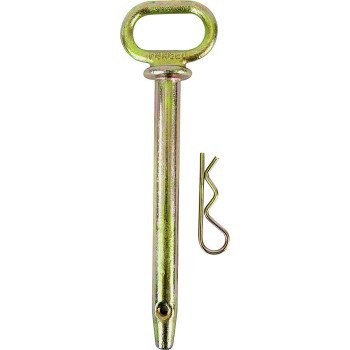 Koch 4010423 Hitch Pin, 3/4 in Dia Pin, 6-1/4 in L Usable, 5 Grade, Steel, Big Orange Painted