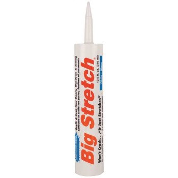 Big Stretch 10066 Acrylic Caulking, White, 310 mL