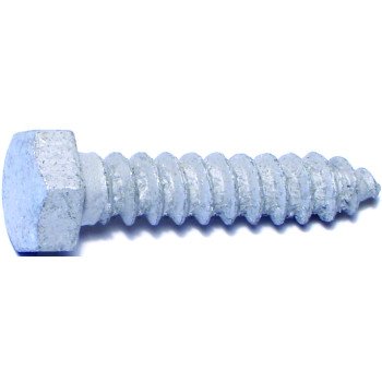 Midwest Fastener 05567 Lag Screw, 5/16 in Thread, 2 Grade, Galvanized