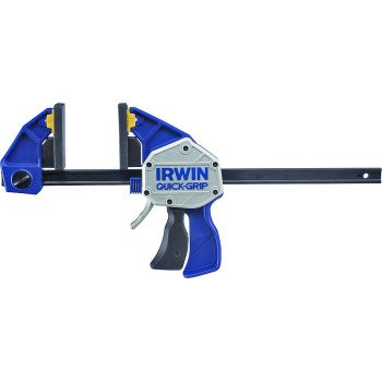 Irwin QUICK-GRIP 1964713/2021418N Bar Clamp/Spreader, 600 lb, 18 in Max Opening Size, 3-5/8 in D Throat