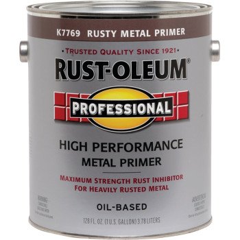 Rust-Oleum K7769402 Rusty Primer, Flat, Red Primer, 1 gal