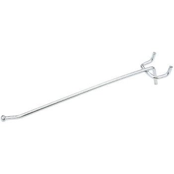 National Hardware N180-014 Peg Hook, 8 in, 1/4 in Opening, Steel, Zinc