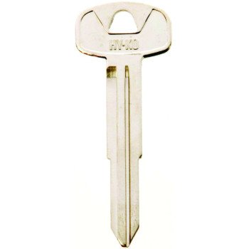 HY-KO 11010KK2 Automotive Key Blank, Brass, Nickel, For: Kia Vehicle Locks