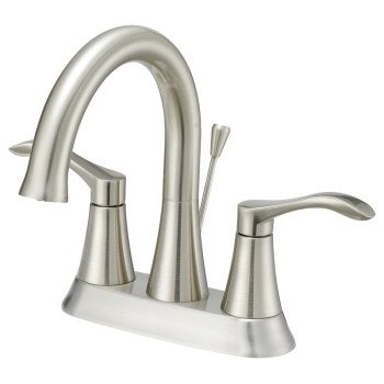 FAUCET BTH 2-HDL W/POP-UP BNKL