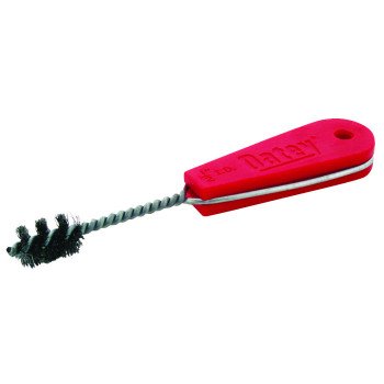 Oatey 31327 Fitting Brush, 5 in OAL, Steel Bristle, 1-1/2 in L Brush, Plastic Handle