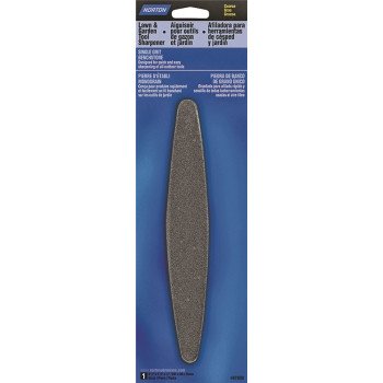 Norton 87938 Sharpening Stone, 9-1/2 in L, 1-3/8 in W, 1/2 in Thick, Coarse/Medium, Silicone Carbide Abrasive