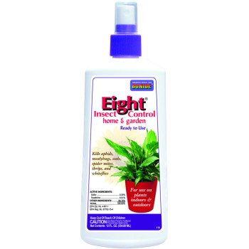 Bonide Eight 110 Insect and Disease Killer, Liquid, Spray Application, 12 oz