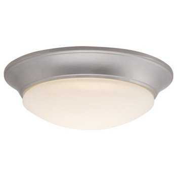 Boston Harbor CL502-AC Flush Mount Ceiling Fixture, 120 V, 25 W, 1-Lamp, LED Lamp, 1400 Lumens, 3000 K Color Temp