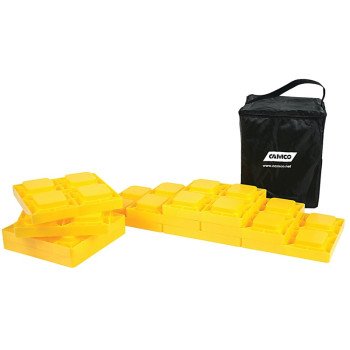 Camco USA 44505 Leveling Block, Plastic, Yellow