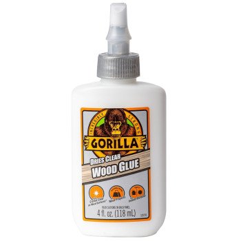 Gorilla 109788 Glue, Light Tan/Milky, 4 oz Bottle