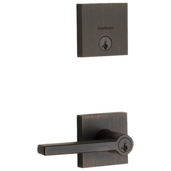 Kwikset Signature Series 991HFL SQT 11P CP Deadbolt, K4 Key, Venetian Bronze, 2-3/8 to 2-3/4 in Backset