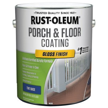 Rust-Oleum 320471 Porch and Floor Coating, Gloss, Liquid, 1 gal, Can