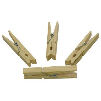 Ben-Mor 90231 Spring Clothespin, Wood