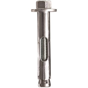 Cobra Anchors 448N Sleeve Anchor, 3/8 in Dia, 3 in L, 700 lb, Stainless Steel