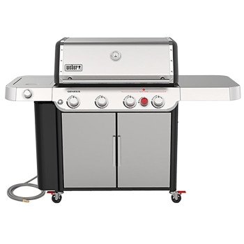 Weber GENESIS S-435 Series 38400001 Gas Grill, 48,000 Btu, Natural Gas, 4-Burner, 646 sq-in Primary Cooking Surface