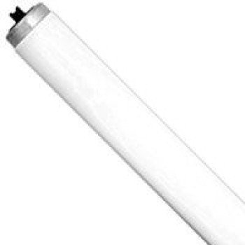 Sylvania 25118 Fluorescent Bulb, 110 W, T12 Lamp, Recessed Double Contact Lamp Base, 6966 Lumens, 4200 K Color Temp