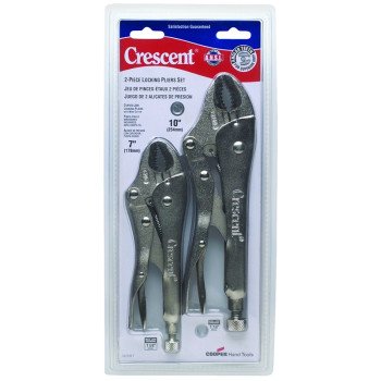 Crescent CLP2SETN Plier Set, Steel, Nickel