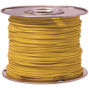 CCI 55671723 Primary Wire, 12 AWG Wire, 1-Conductor, 60 VDC, Copper Conductor, Yellow Sheath, 100 ft L