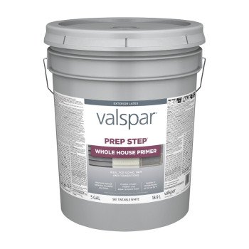 Valspar Prep-Step 981-5GAL Primer, White, 5 gal, Pail