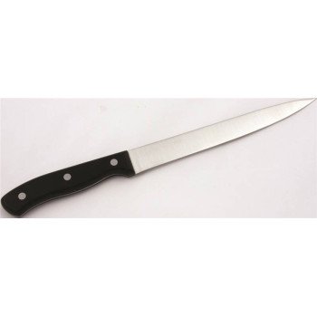 Chef Craft SELECT Series 21669 Carving Knife, 8 in L Blade, Stainless Steel Blade, Polyoxymethylene Handle