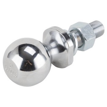 Vulcan TD-04 Hitch Ball, 2 in Dia Ball, 3/4 in Dia Shank, 3,500 lb Gross Towing