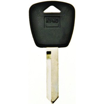 Hy-Ko 12005H56 Key Blank, Brass/Plastic, Nickel, For: Ford, Lincoln, Mercury Vehicles