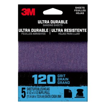 3M 27368 Cross Pad, 1 in W, 5-1/2 in L, 60 Grit, Fine, Aluminum Oxide Abrasive, Cloth Backing