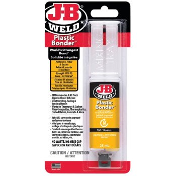 J-B Weld 50133F Urethane Adhesive, Beige, 25 mL, Syringe