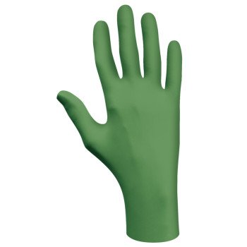 6110PFL GLOVES NITRILE GREEN L